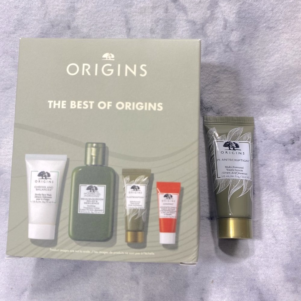 Origins The Best of Origins Skincare Set-Lotion,Wash,Cream,Serum-4pc-BOXED-NEW - Picture 6 of 16